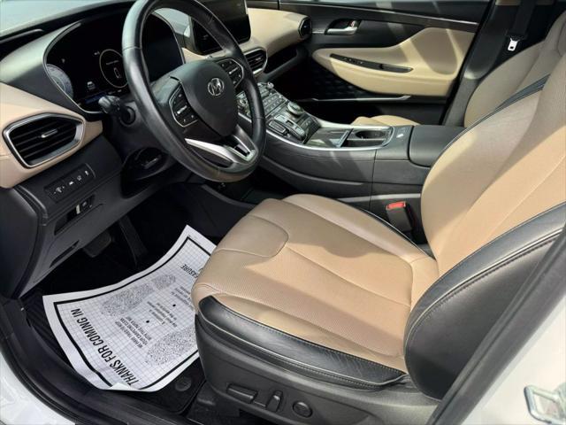 used 2022 Hyundai Santa Fe car, priced at $22,350