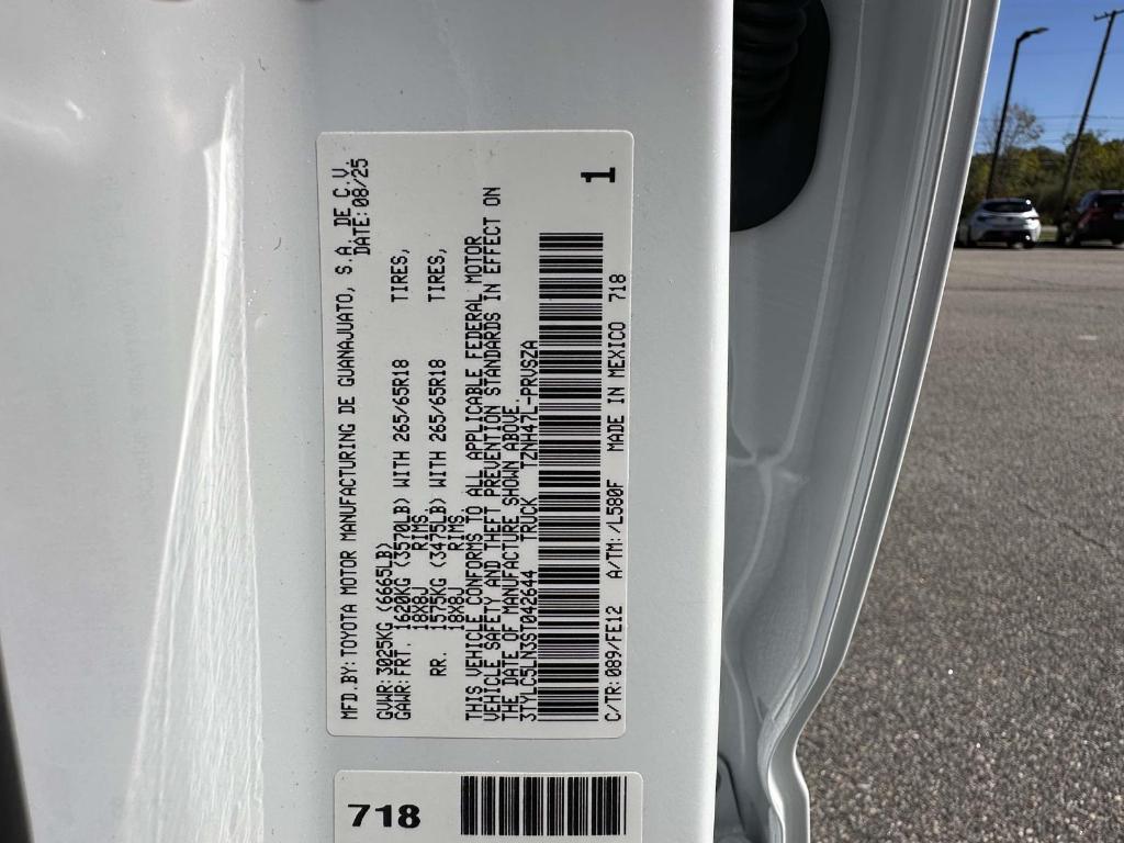 new 2025 Toyota Tacoma Hybrid car, priced at $55,983