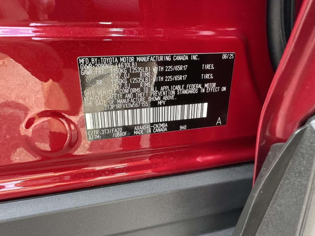 used 2025 Toyota RAV4 car, priced at $34,999