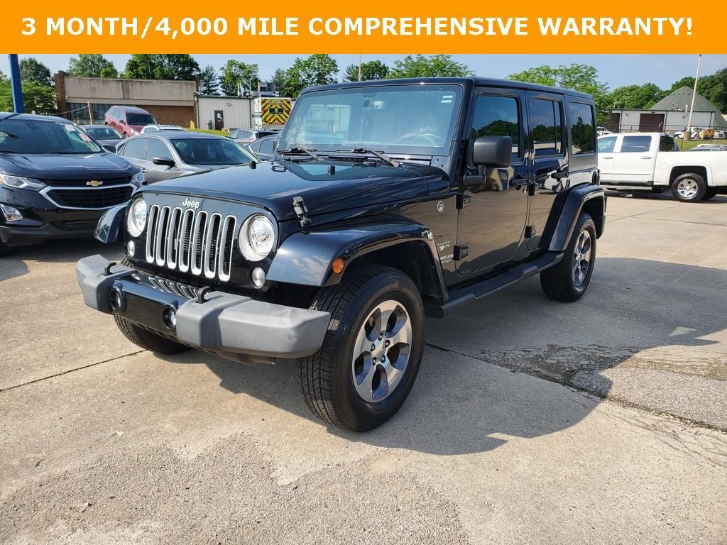 used 2017 Jeep Wrangler Unlimited car, priced at $23,995