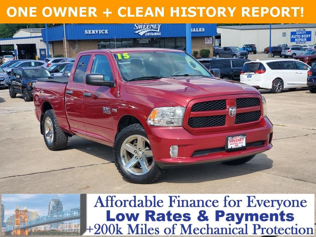 used 2015 Ram 1500 car, priced at $17,998