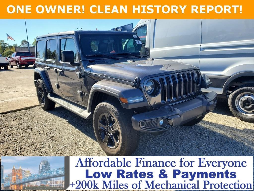 used 2021 Jeep Wrangler Unlimited car, priced at $33,995
