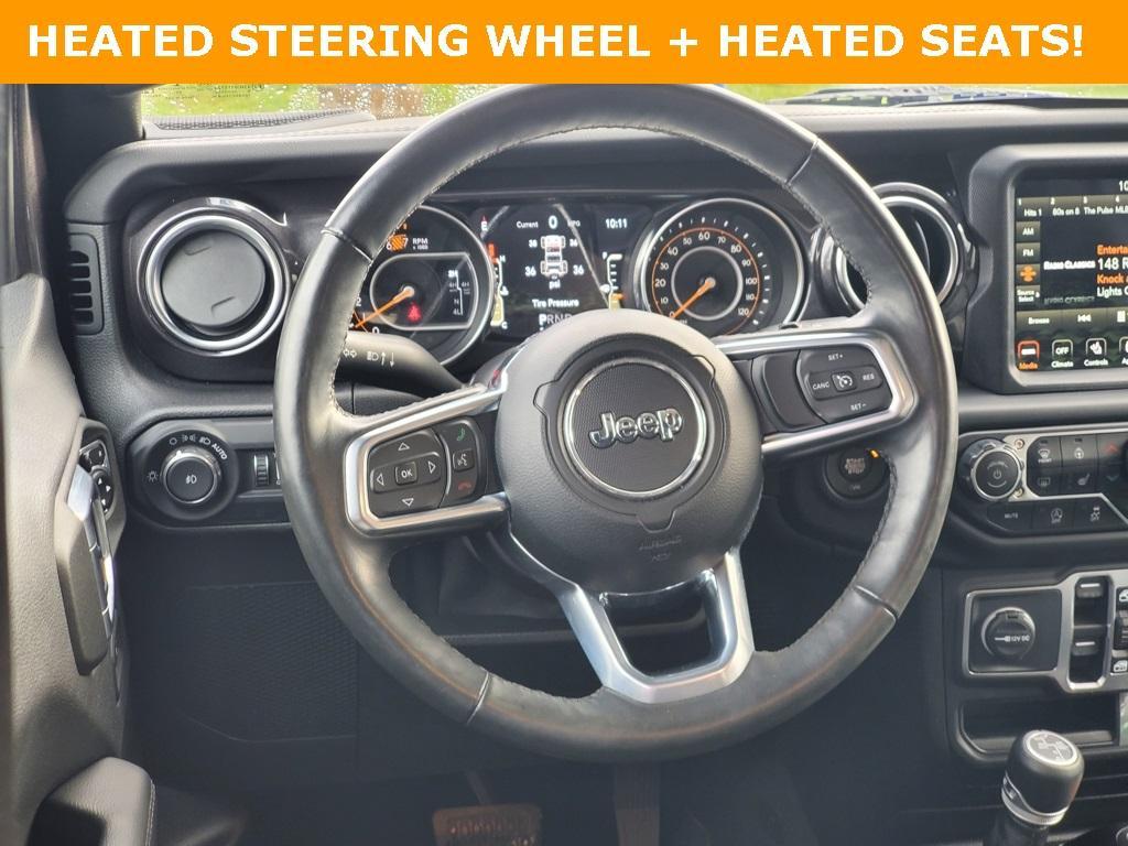 used 2021 Jeep Wrangler Unlimited car, priced at $33,218