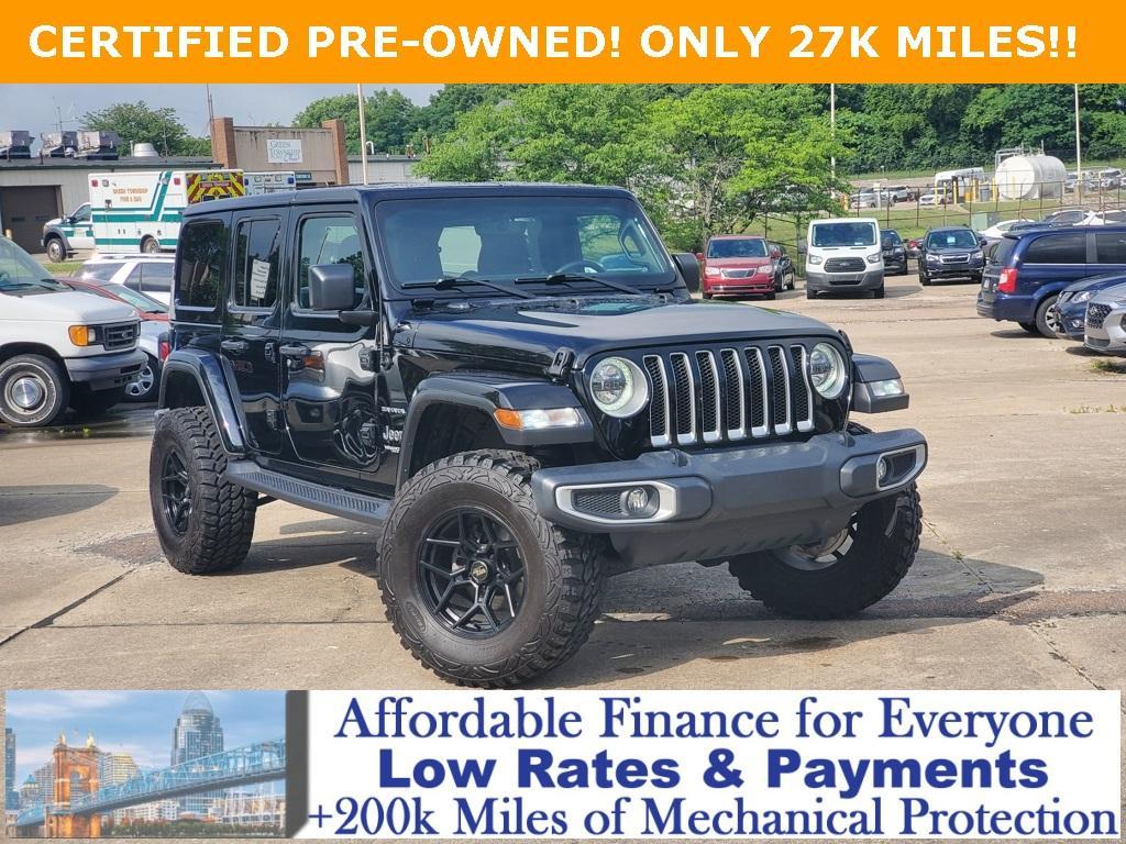 used 2018 Jeep Wrangler Unlimited car, priced at $30,897