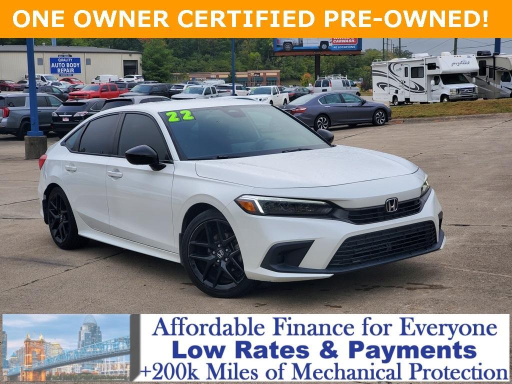 used 2022 Honda Civic car, priced at $24,951