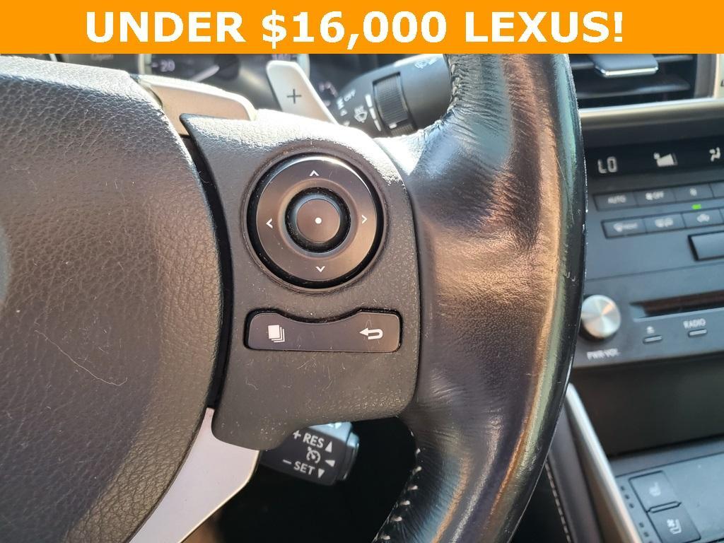 used 2016 Lexus IS 200t car, priced at $15,956