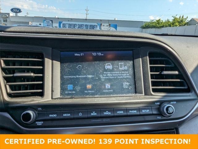 used 2019 Hyundai Elantra car, priced at $16,995