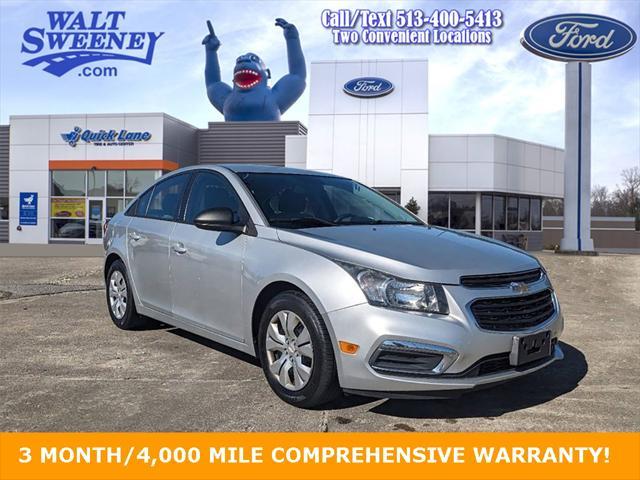 used 2015 Chevrolet Cruze car, priced at $11,397