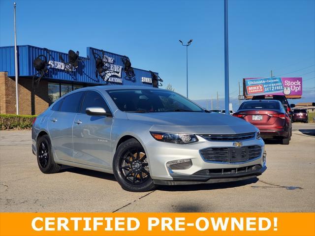 used 2018 Chevrolet Malibu car, priced at $16,888