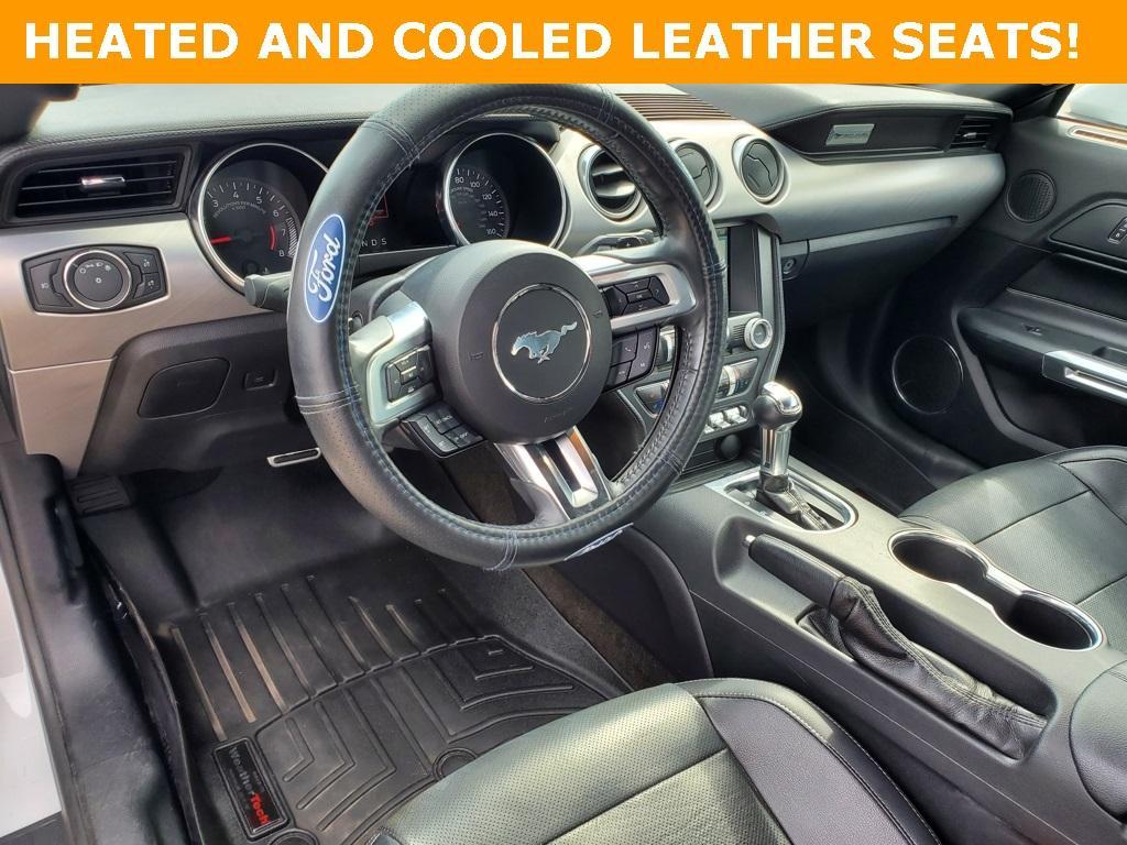 used 2018 Ford Mustang car, priced at $19,172