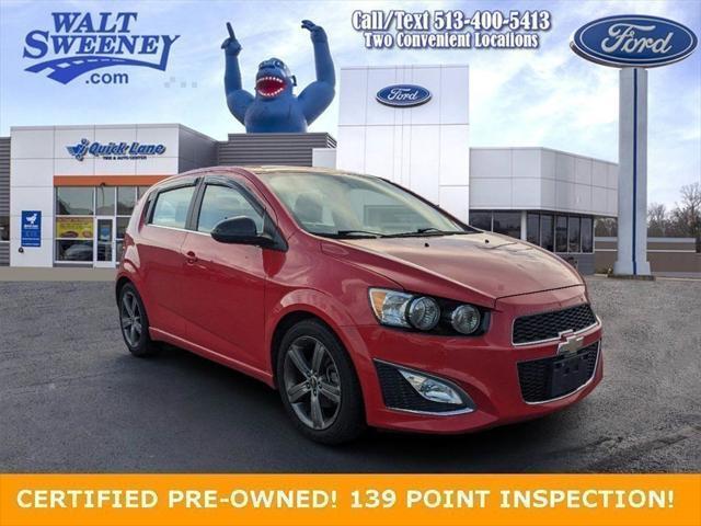 used 2015 Chevrolet Sonic car, priced at $9,998