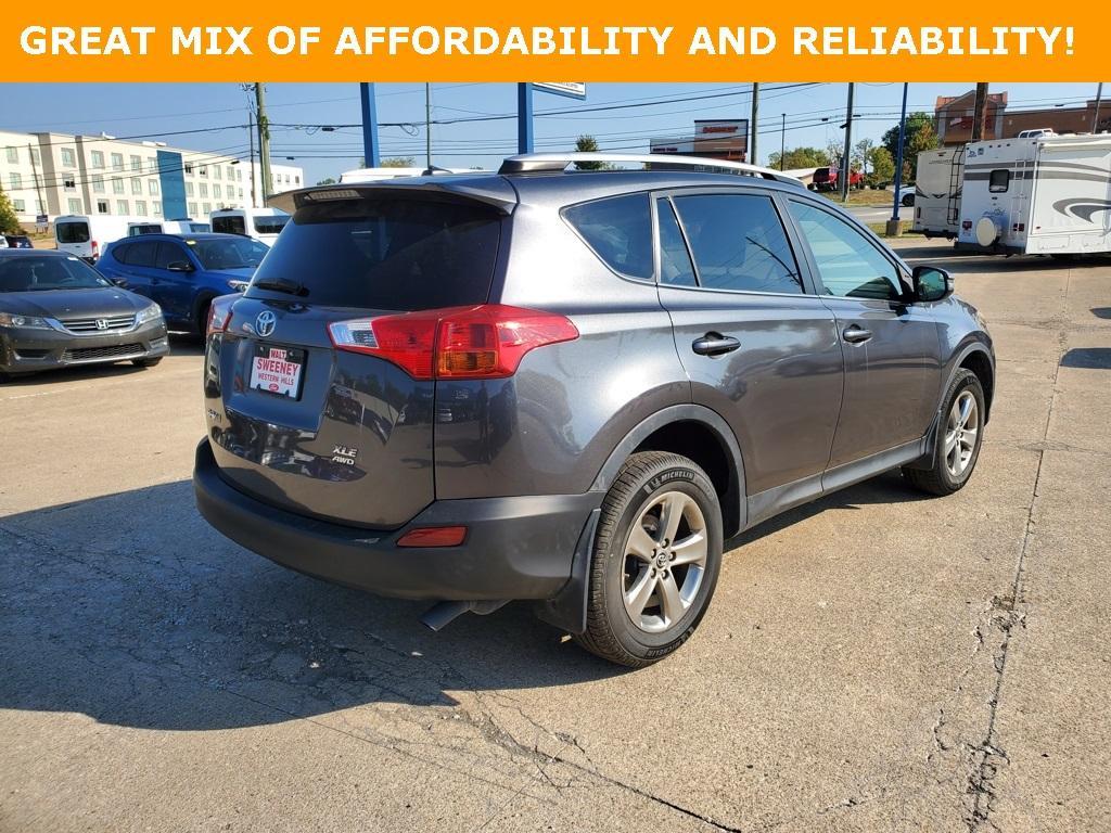 used 2015 Toyota RAV4 car, priced at $15,686