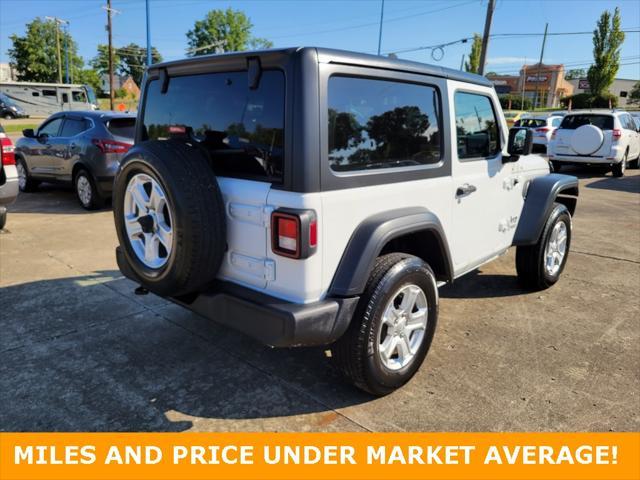 used 2019 Jeep Wrangler car, priced at $23,995