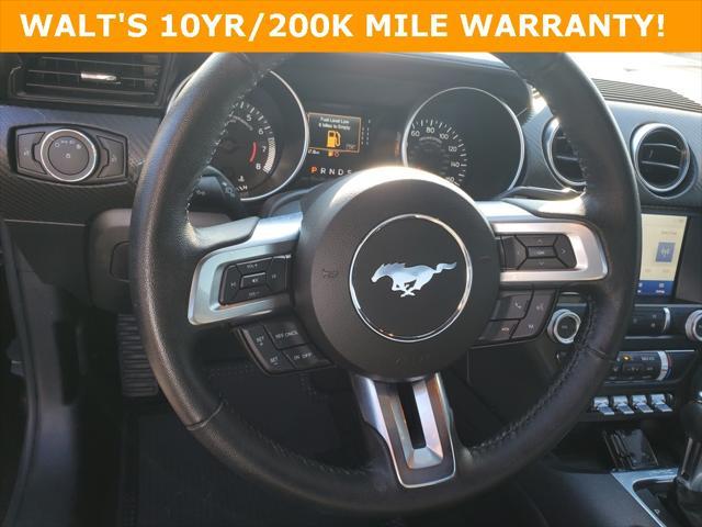 used 2022 Ford Mustang car, priced at $24,599