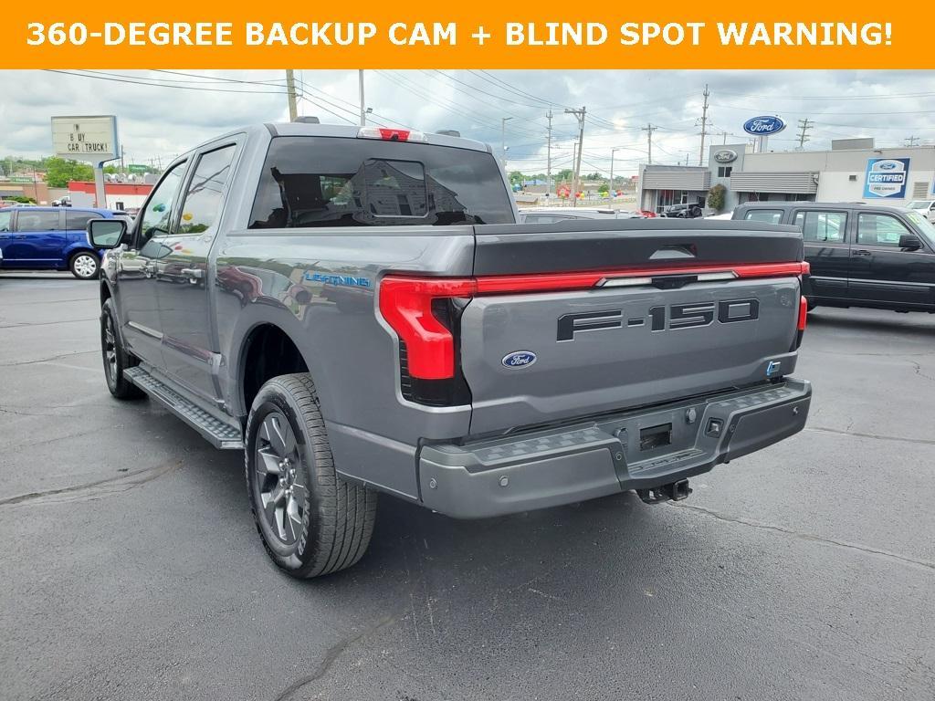used 2023 Ford F-150 Lightning car, priced at $44,669