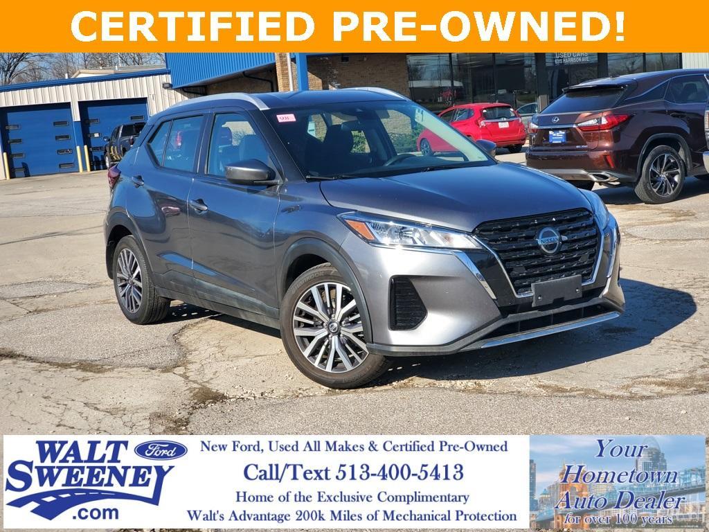 used 2021 Nissan Kicks car, priced at $16,976
