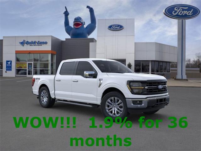 new 2024 Ford F-150 car, priced at $53,795