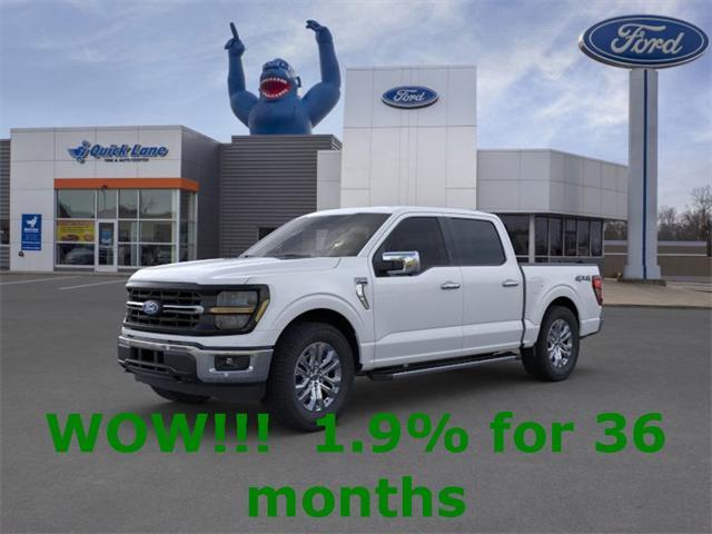 new 2024 Ford F-150 car, priced at $53,795