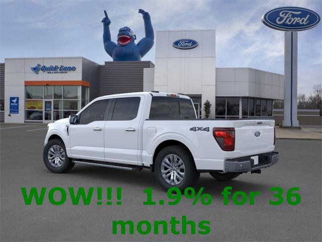 new 2024 Ford F-150 car, priced at $53,795