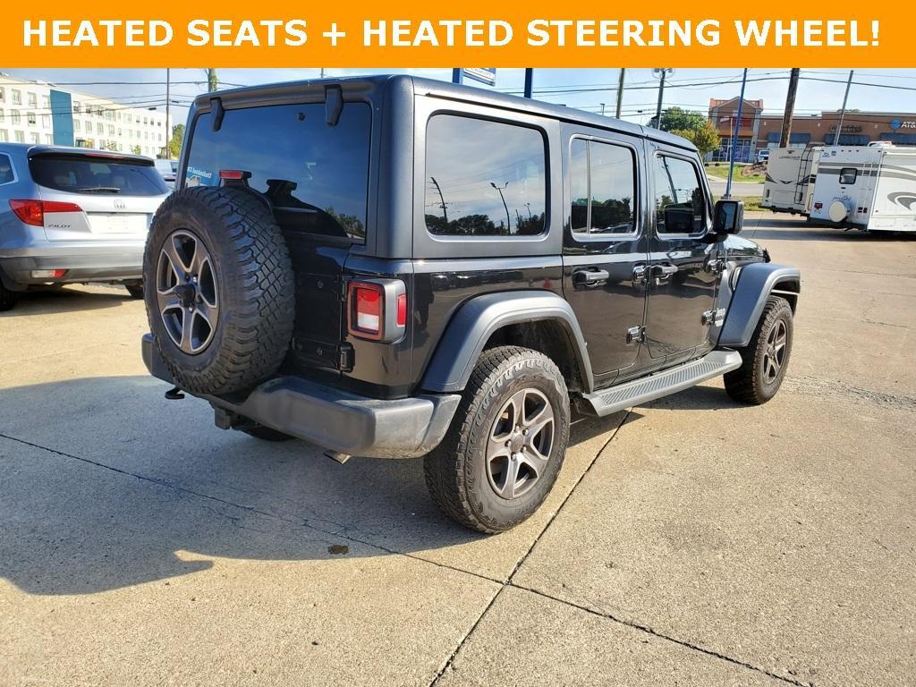 used 2018 Jeep Wrangler Unlimited car, priced at $20,494