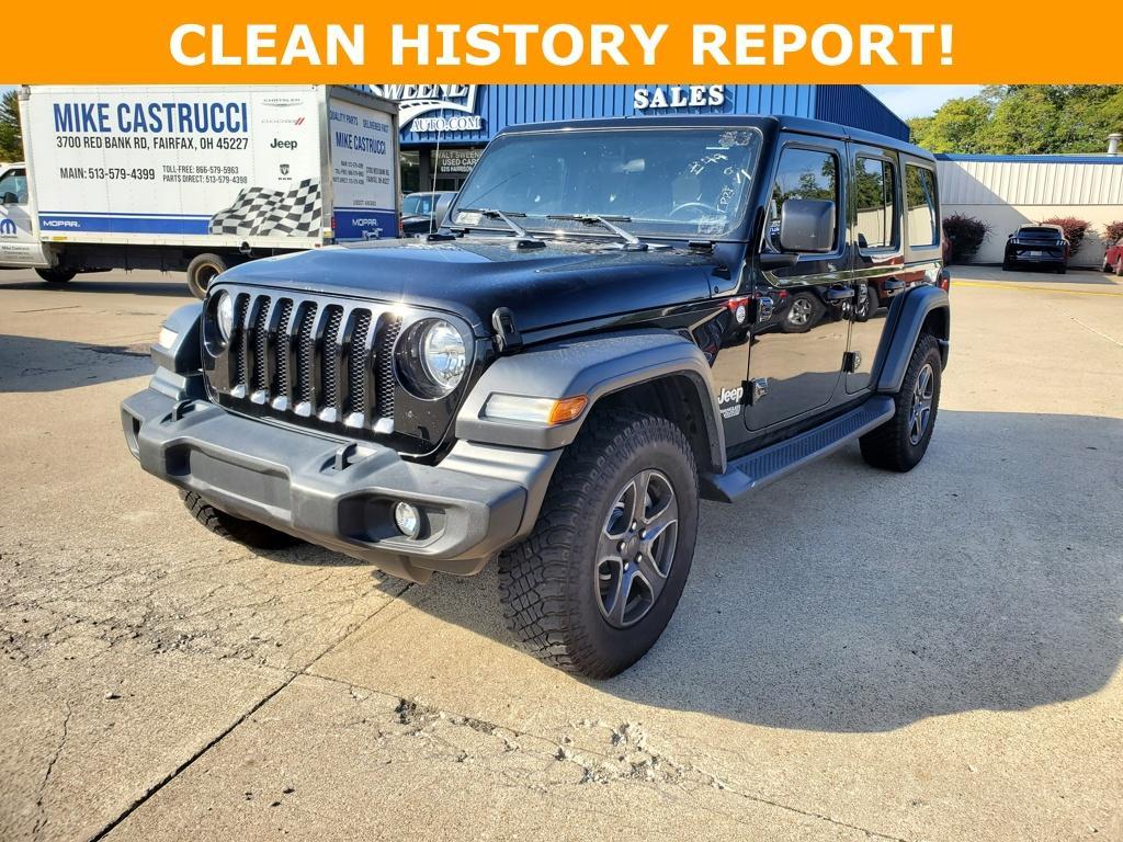 used 2018 Jeep Wrangler Unlimited car, priced at $21,205