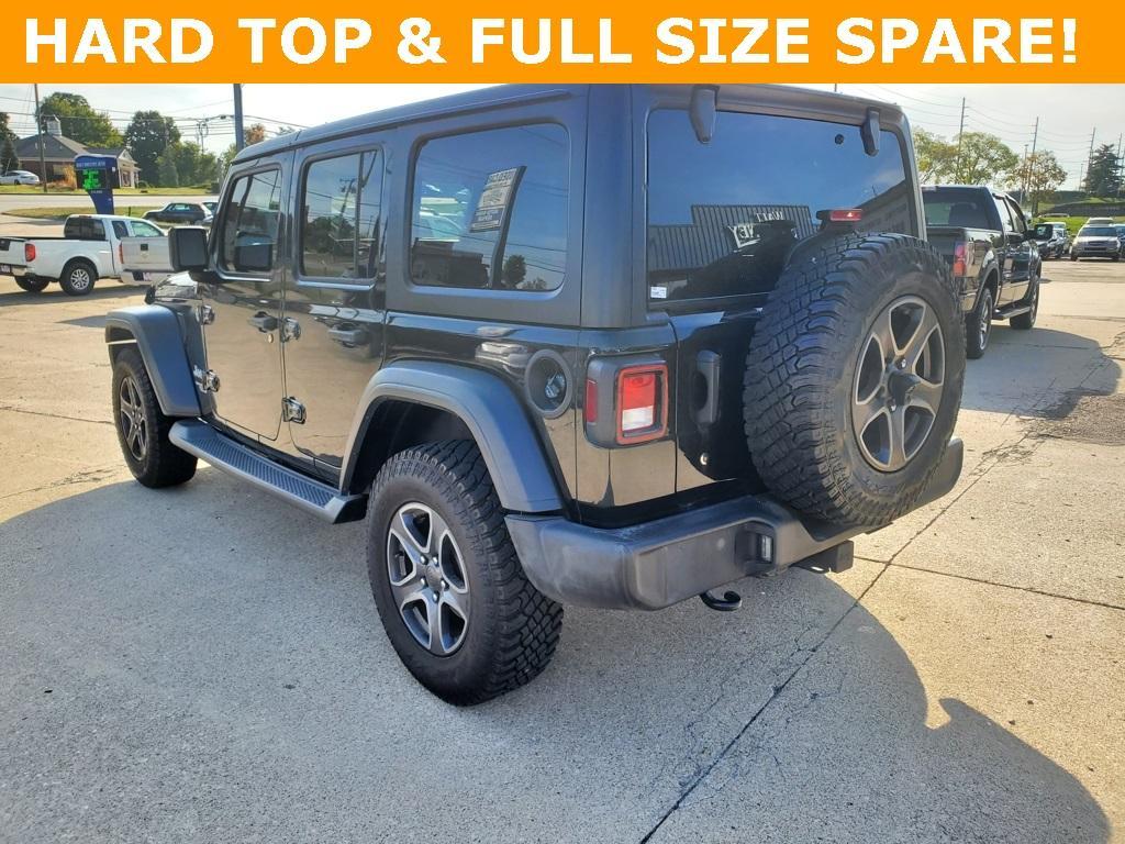 used 2018 Jeep Wrangler Unlimited car, priced at $20,494