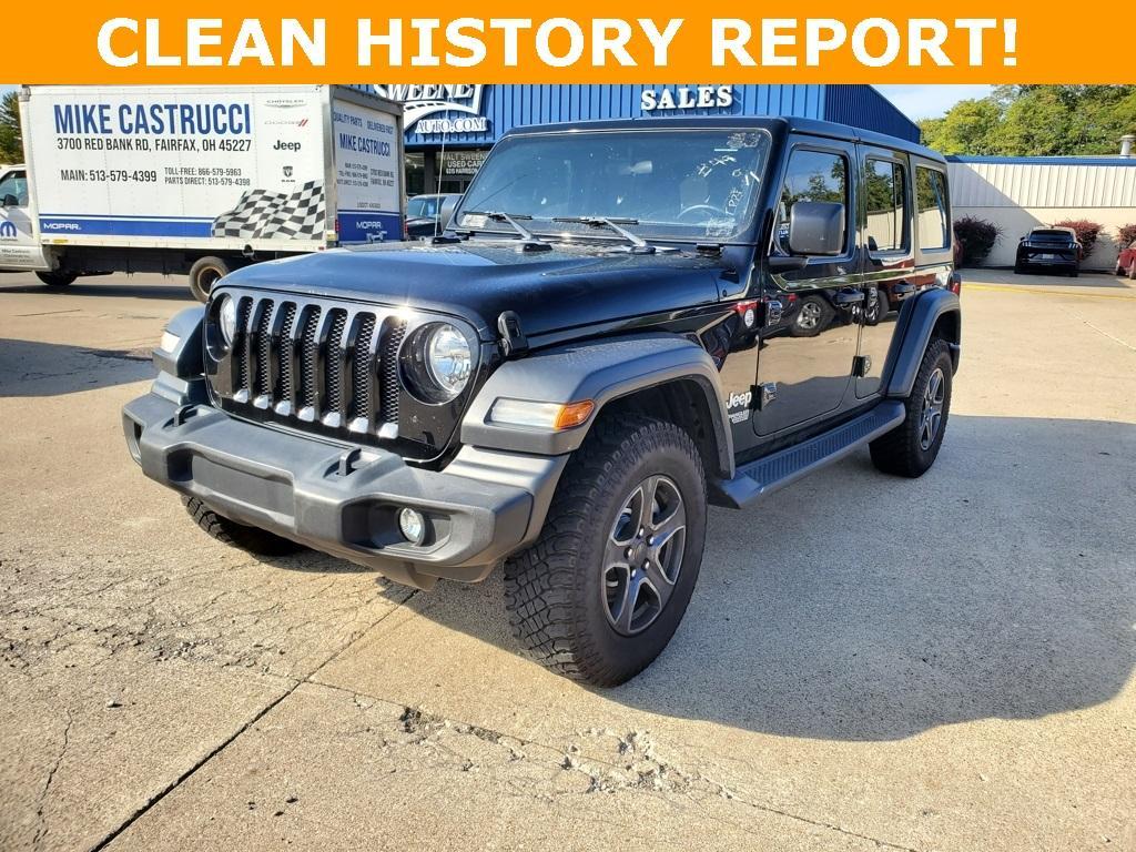 used 2018 Jeep Wrangler Unlimited car, priced at $20,494
