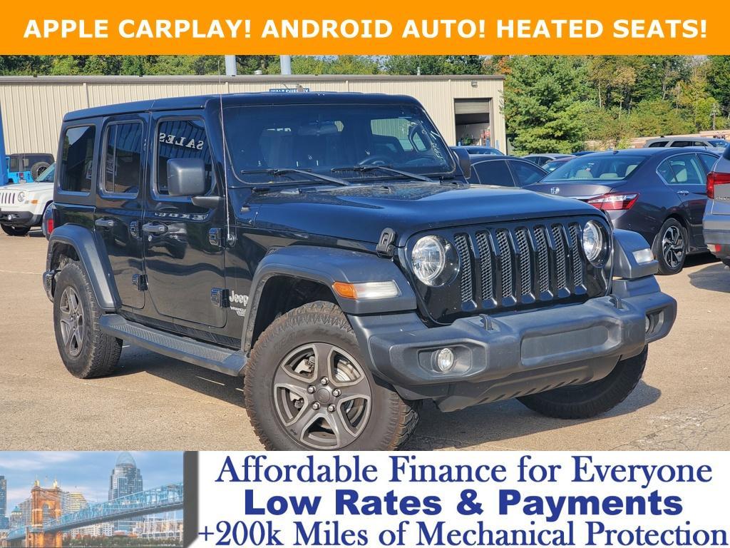 used 2018 Jeep Wrangler Unlimited car, priced at $21,205
