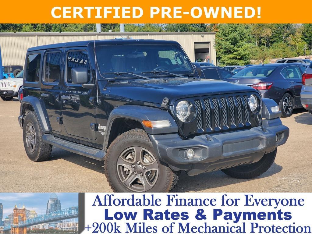 used 2018 Jeep Wrangler Unlimited car, priced at $20,980