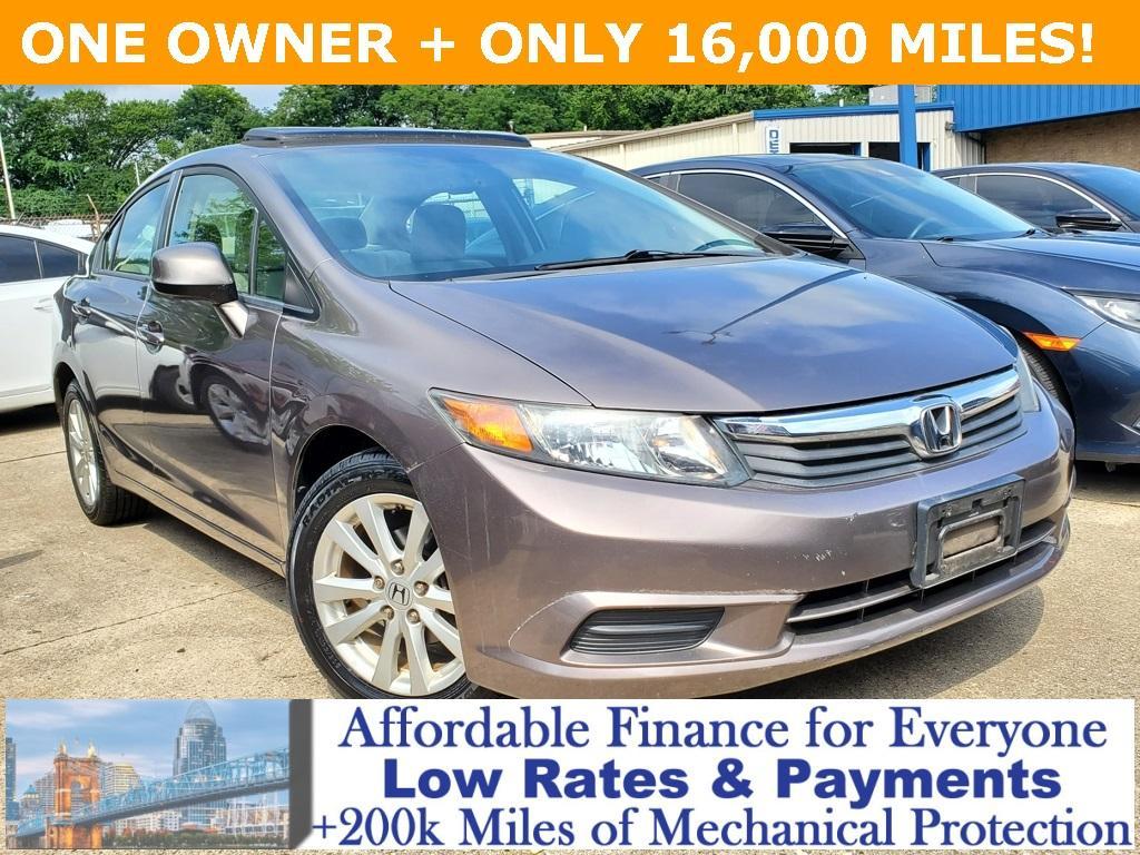 used 2012 Honda Civic car, priced at $14,998