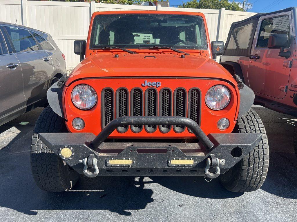 used 2015 Jeep Wrangler Unlimited car, priced at $15,871