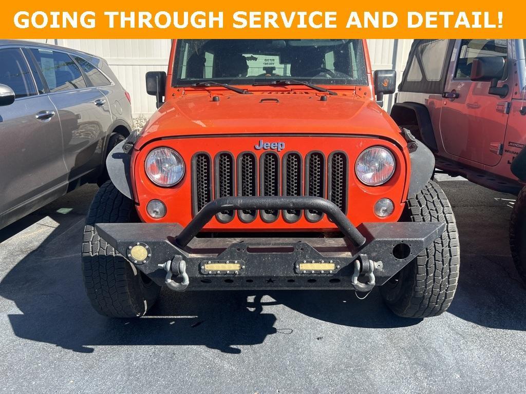 used 2015 Jeep Wrangler Unlimited car, priced at $15,967