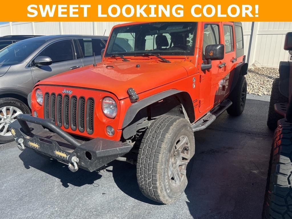 used 2015 Jeep Wrangler Unlimited car, priced at $15,967