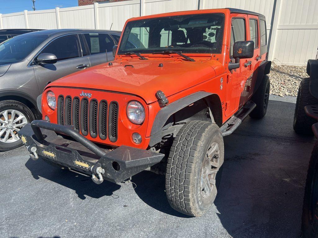 used 2015 Jeep Wrangler Unlimited car, priced at $15,871