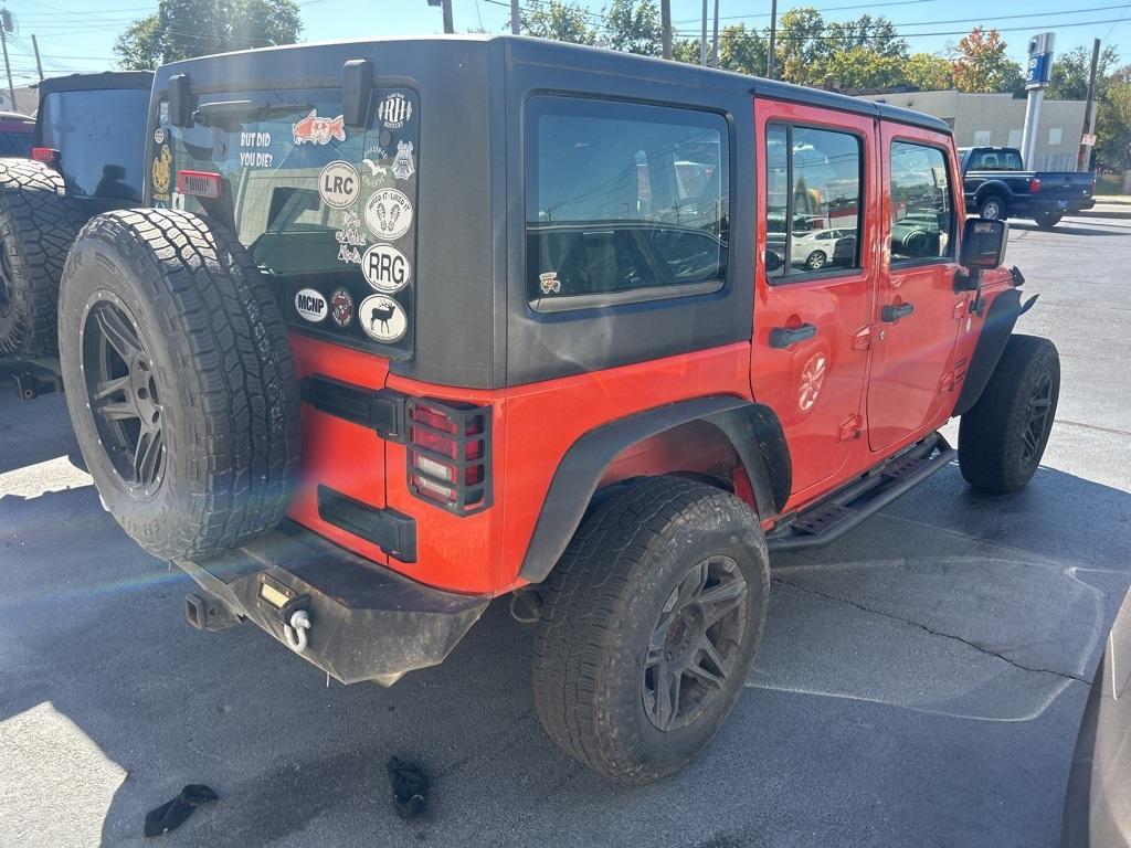 used 2015 Jeep Wrangler Unlimited car, priced at $15,967
