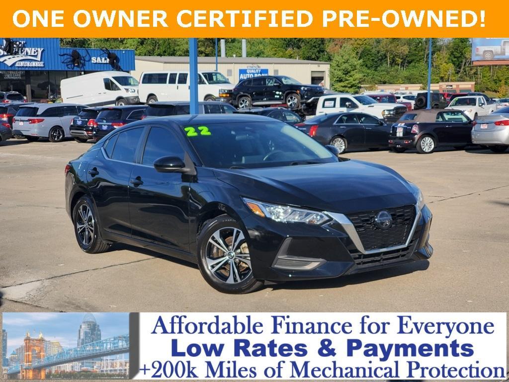 used 2022 Nissan Sentra car, priced at $19,442