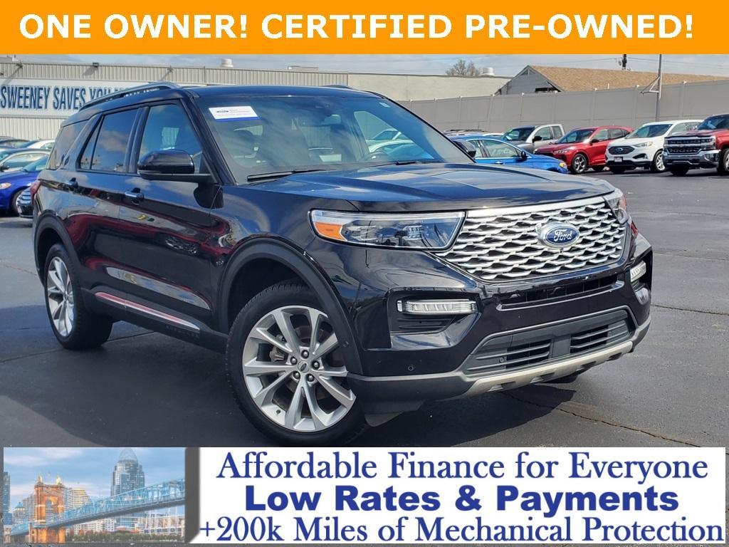 used 2022 Ford Explorer car, priced at $32,998