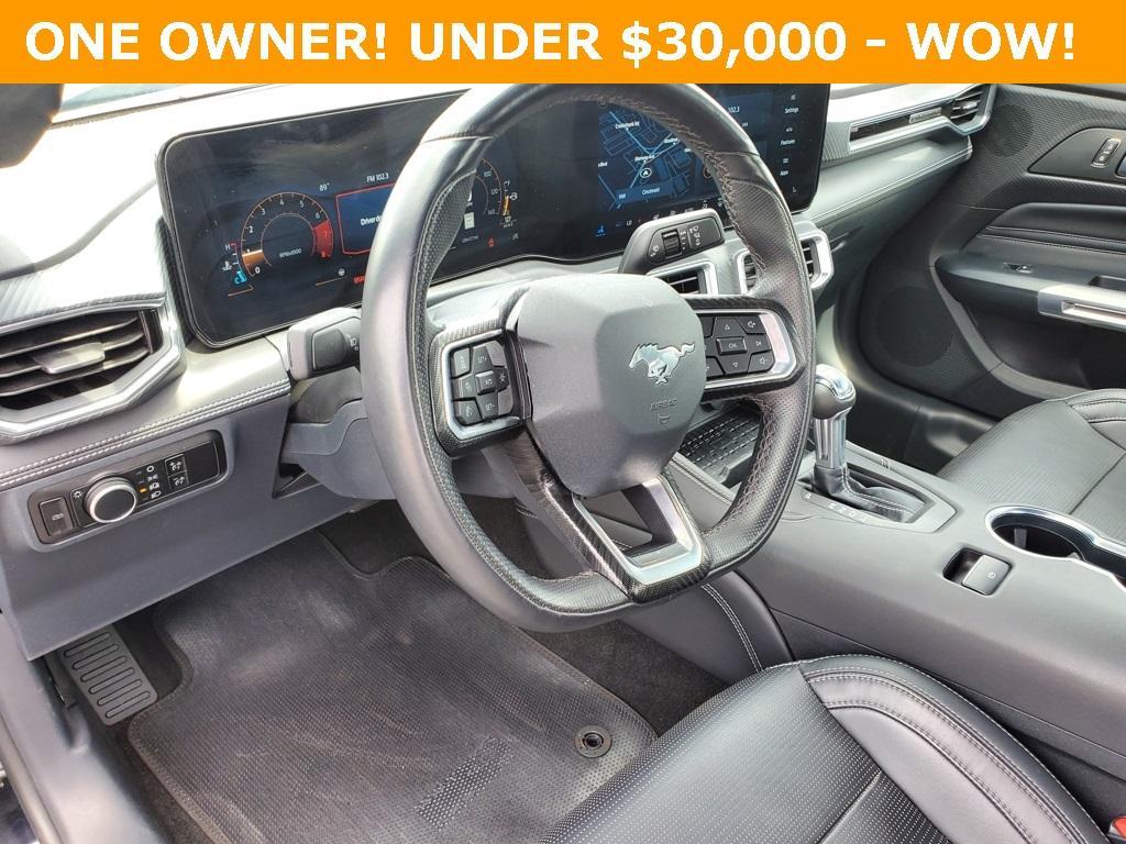 used 2024 Ford Mustang car, priced at $27,499