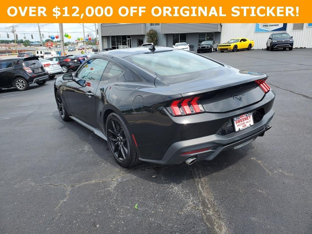 used 2024 Ford Mustang car, priced at $27,499