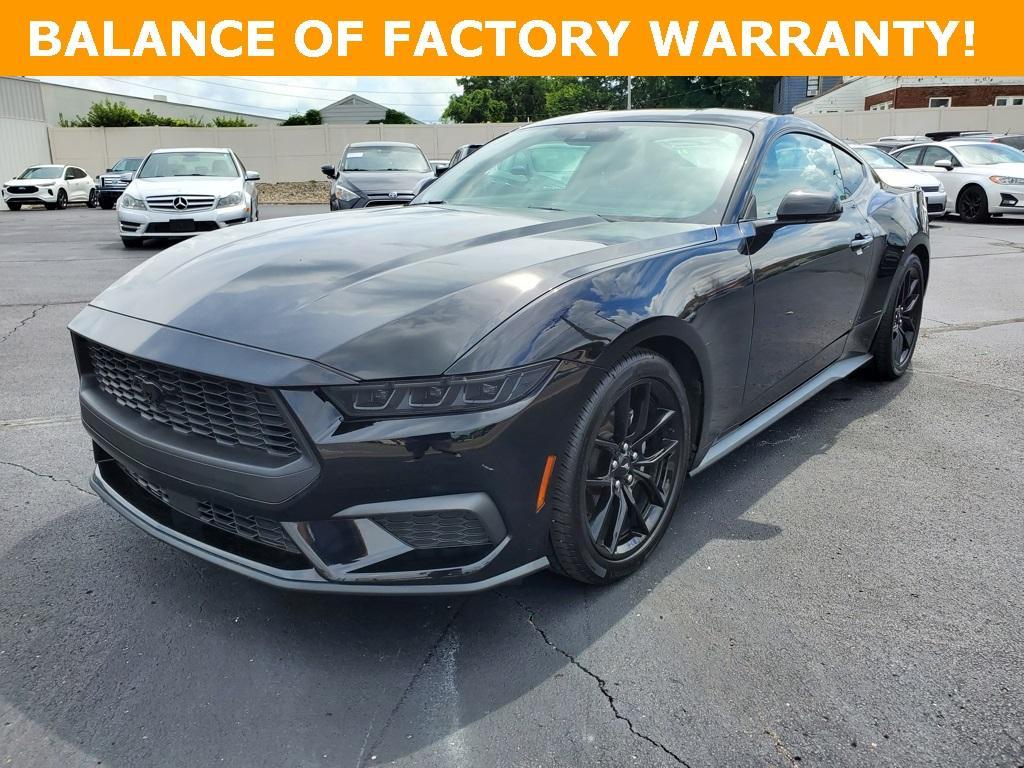 used 2024 Ford Mustang car, priced at $27,499