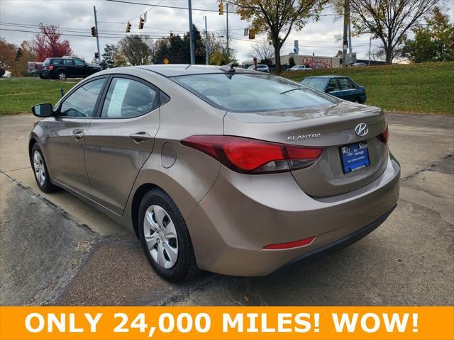 used 2016 Hyundai Elantra car, priced at $13,634