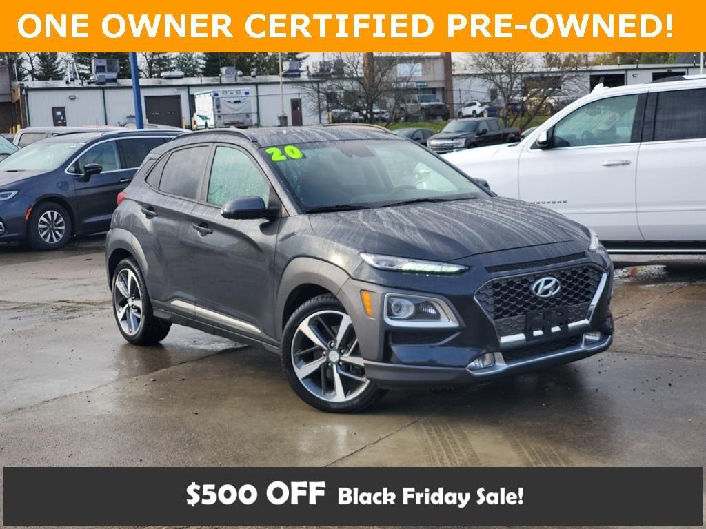 used 2020 Hyundai Kona car, priced at $17,387