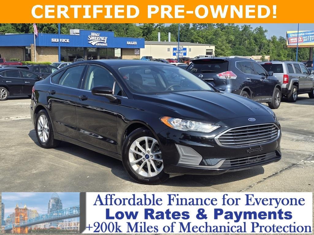 used 2020 Ford Fusion car, priced at $18,415