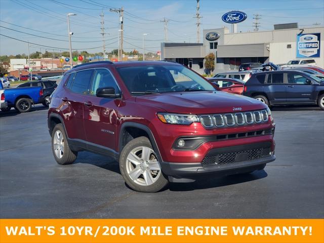 used 2022 Jeep Compass car, priced at $23,269