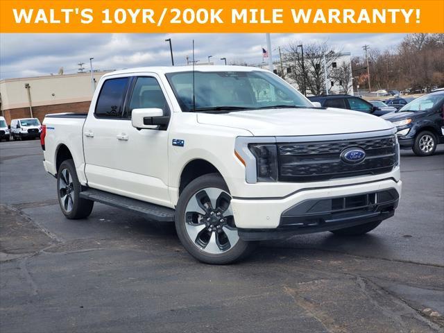 used 2022 Ford F-150 Lightning car, priced at $49,999