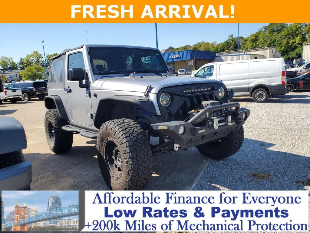 used 2016 Jeep Wrangler car, priced at $15,689