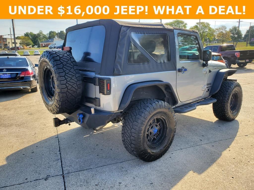 used 2016 Jeep Wrangler car, priced at $15,720