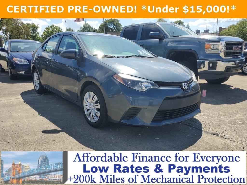 used 2016 Toyota Corolla car, priced at $13,998