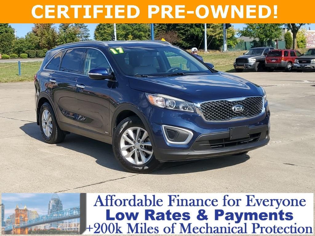 used 2017 Kia Sorento car, priced at $14,264