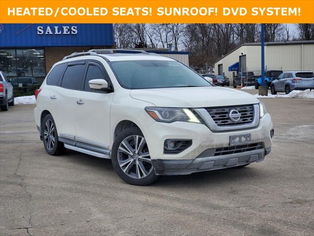 used 2018 Nissan Pathfinder car, priced at $19,297